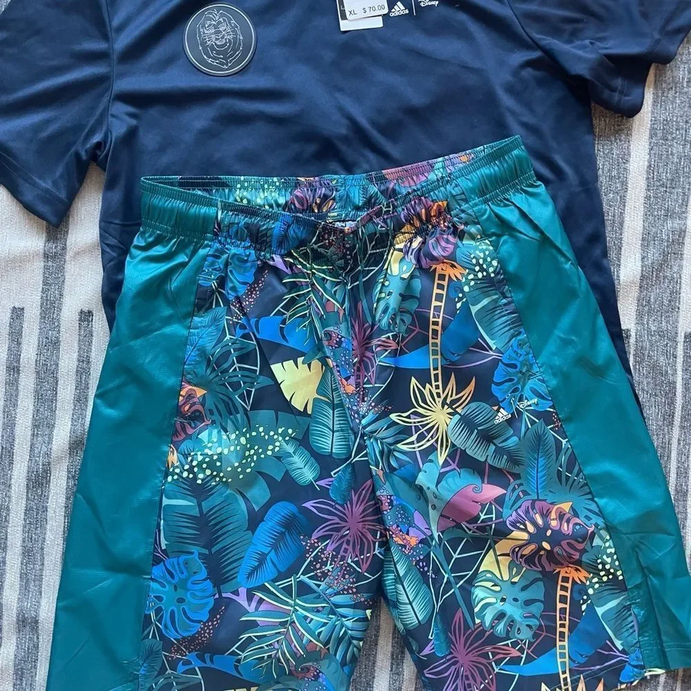 Adidas Aeroready X Disney lion king set. Boys XL. HTF!!